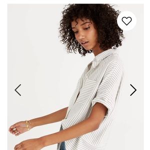 Flannel Courier Shirt in Stripe